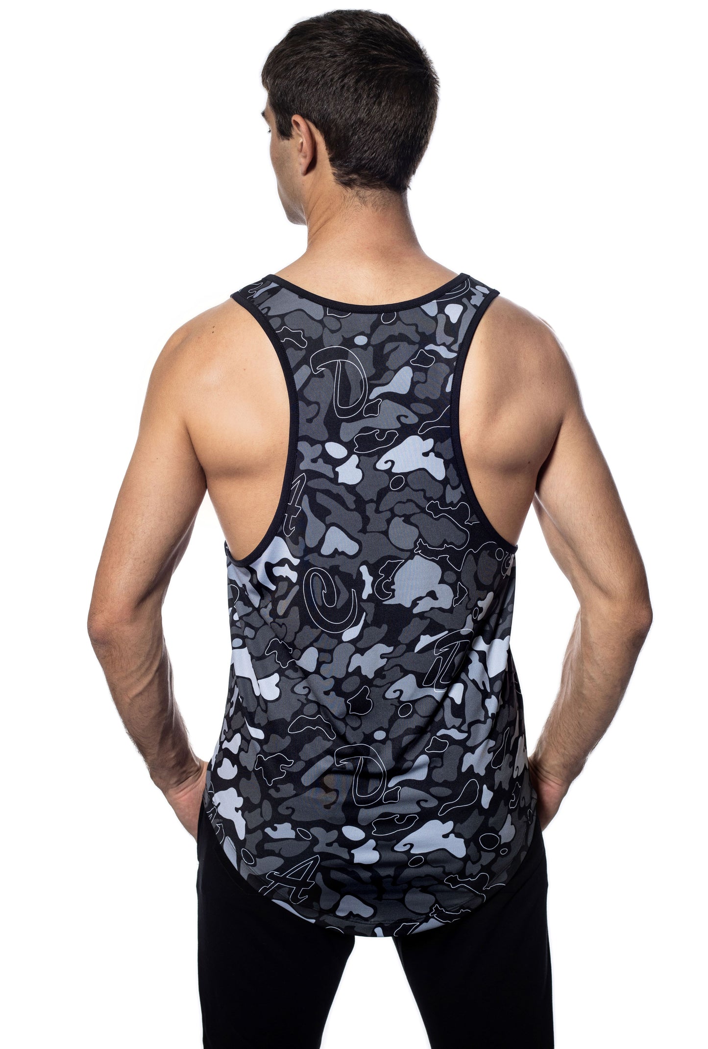 Мъжки танг топ - потник обло деколте