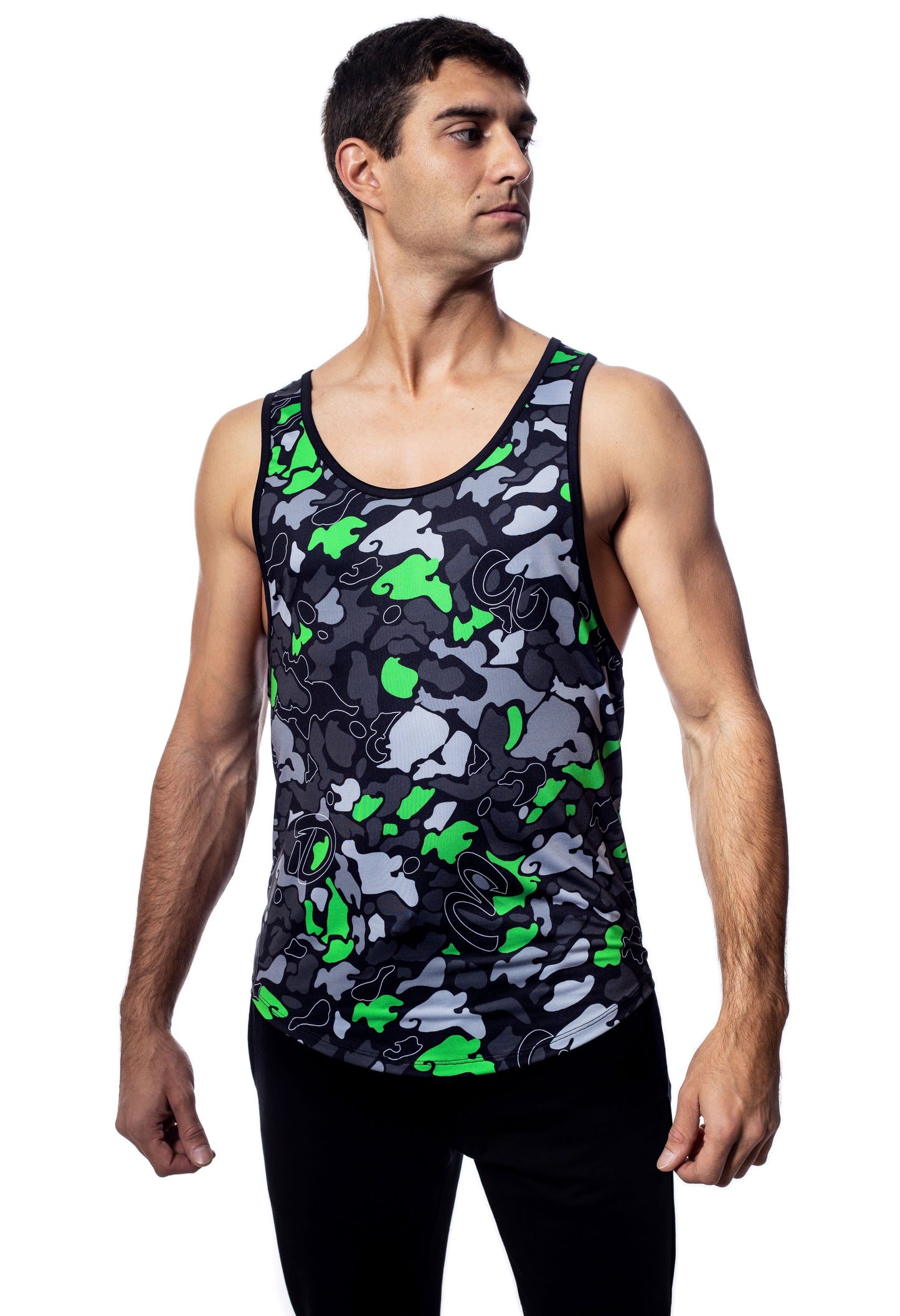 Мъжки танг топ - потник обло деколте