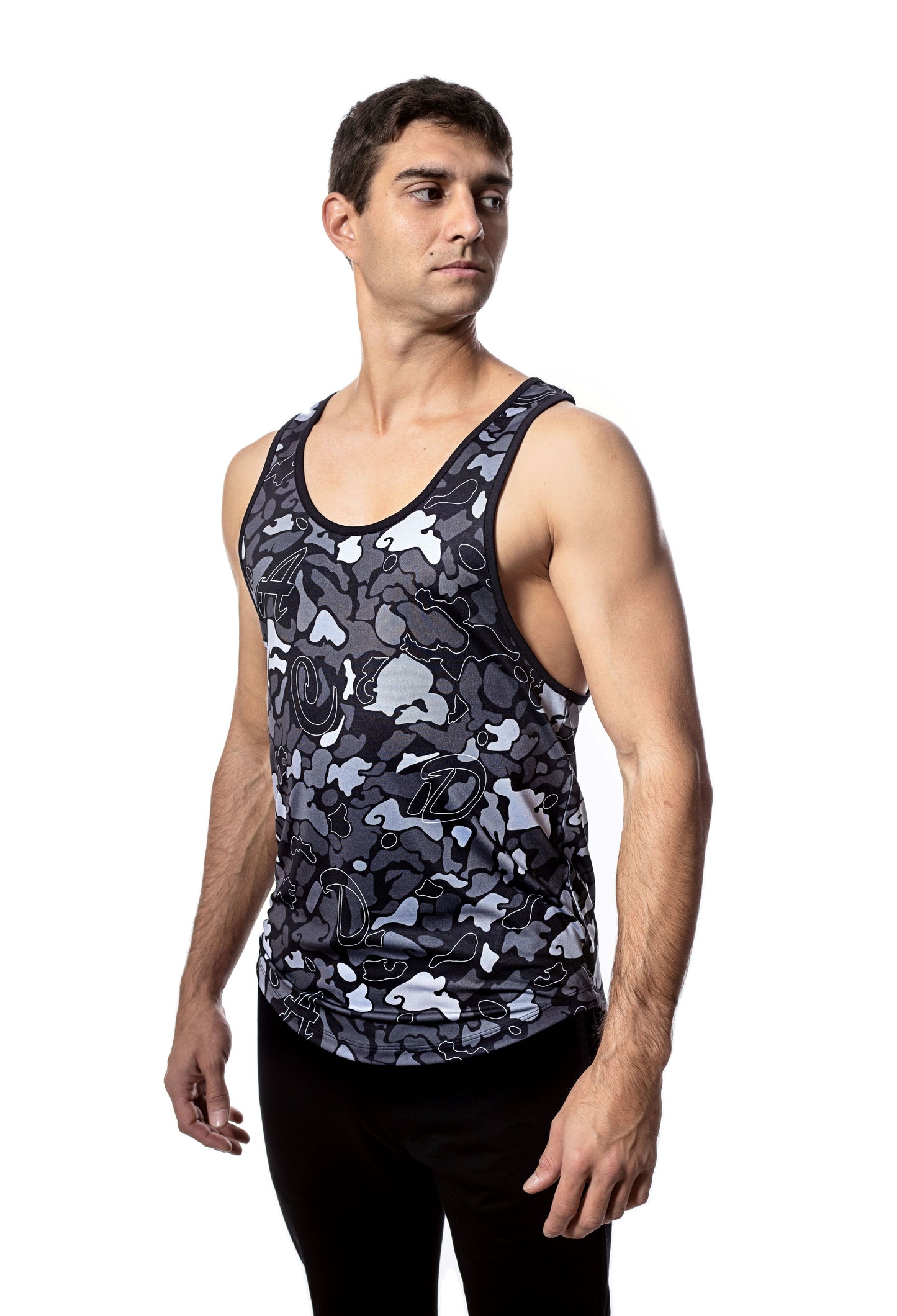 Мъжки танг топ - потник обло деколте