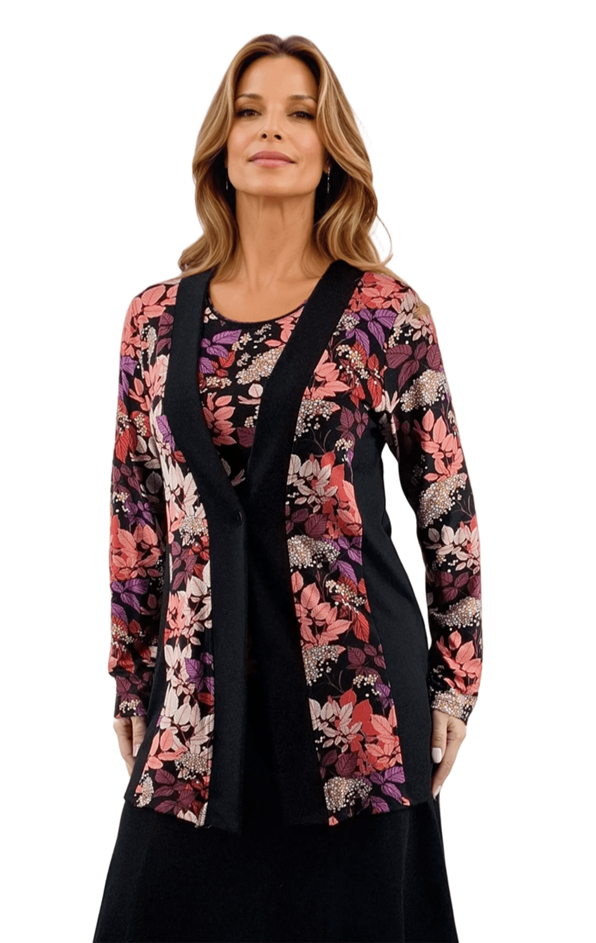 Дамска  жилетка  с дълъг ръкав